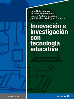 cover image of Innovación e investigación con tecnología educativa